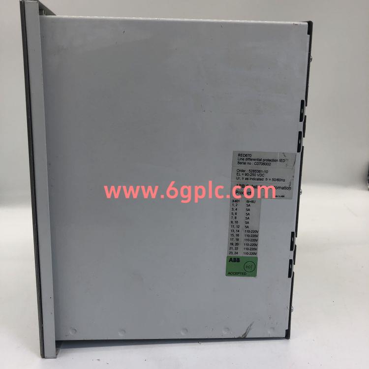 ABB COMMANDER 1900 输入输出模块